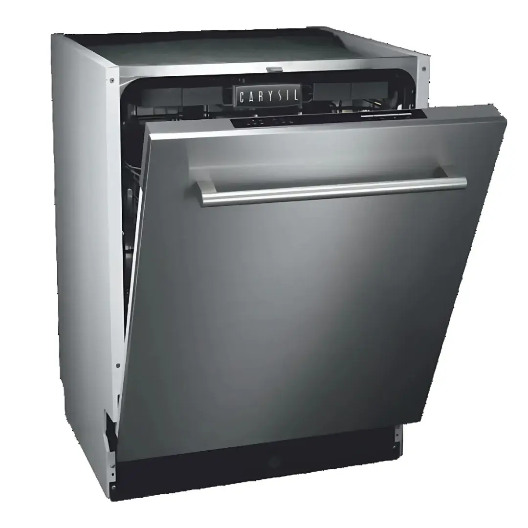 Built-in dishwasher installation by experienced technician