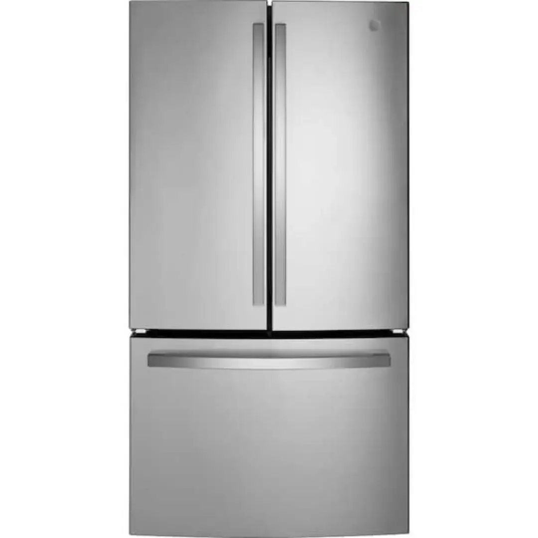 French door refrigerator setup by expert technicians