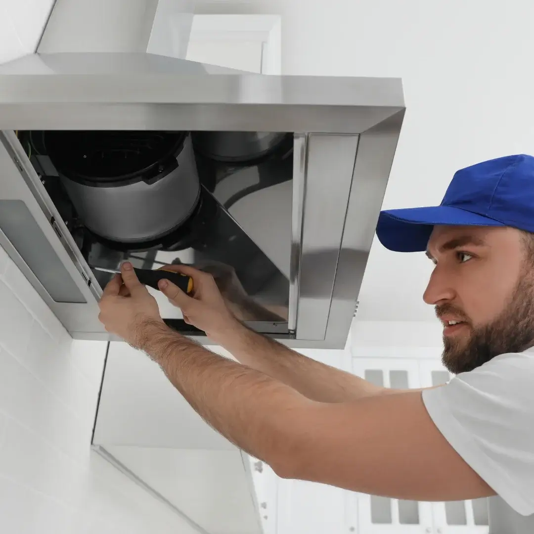 Skilled appliance installation technician icon