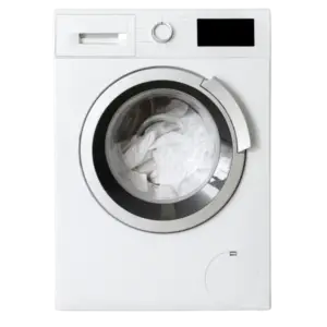 Front-load washing machine displayed for appliance repair service in Toronto